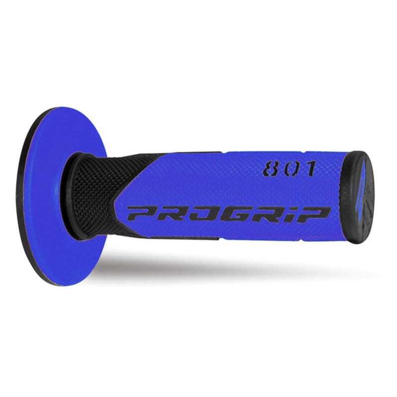 PROGRIP MANETKI PG801 OFF ROAD (22+25MM, DŁ.115MM) KOLOR CZARNY/NIEBI