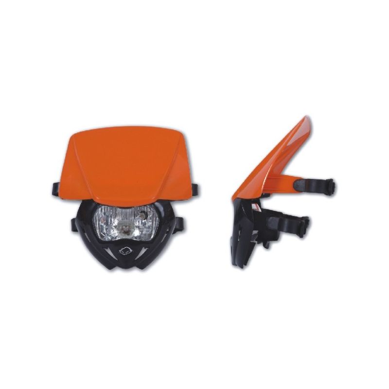 UFO LAMPA PANTHER DUAL KOLOR CZARNY/POMARAŃCZOWY