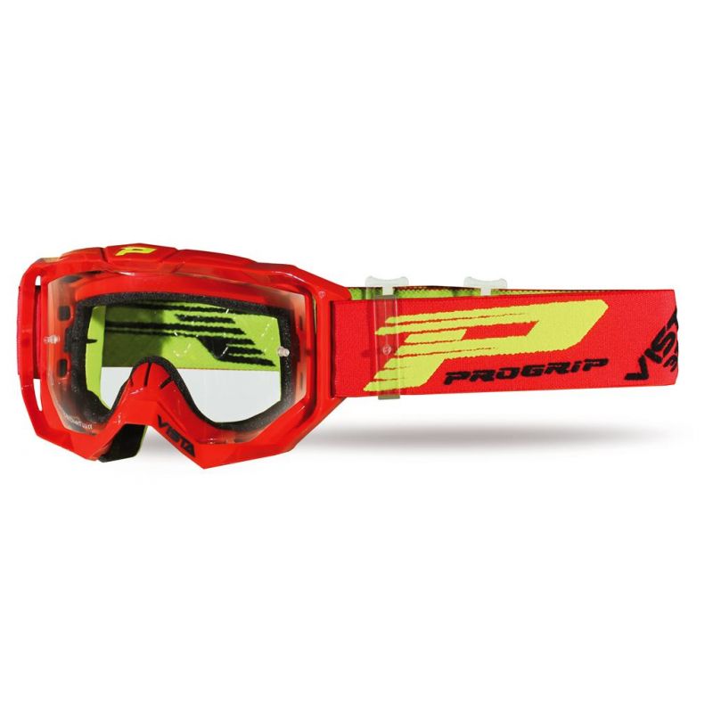 PROGRIP GOGLE PG3303-107 TR VISTA KOLOR CZERWONY (SZYBA PG3310 LIGHT S