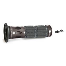 PROGRIP MANETKI PG744 SCOOTER ALU (22+25MM, DŁ.115MM) KOLOR CZARNY (J
