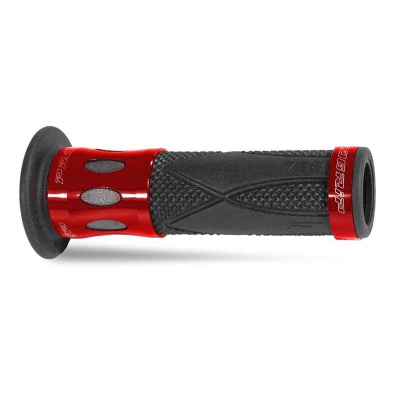PROGRIP MANETKI PG744 SCOOTER ALU (22+25MM, DŁ.115MM) KOLOR CZERWONY 