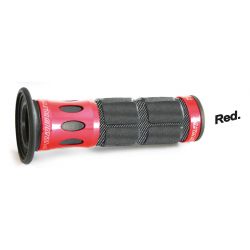 PROGRIP MANETKI PG744 SCOOTER ALU (22+25MM, DŁ.115MM) KOLOR CZERWONY 