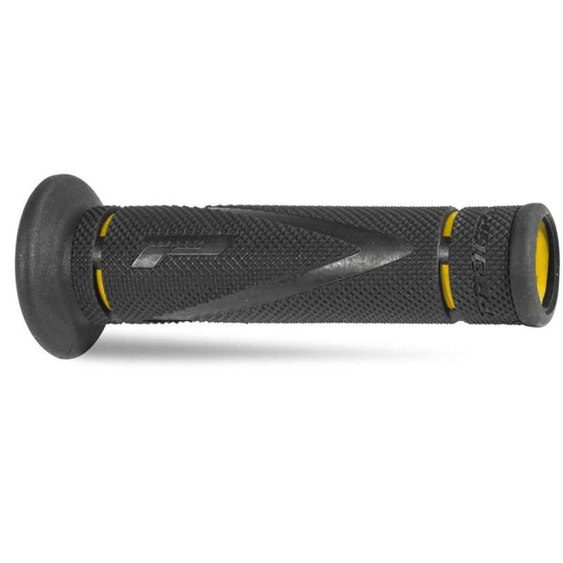 PROGRIP MANETKI PG838 ROAD (22+25MM, DŁ.122MM) KOLOR CZARNY/ŻÓŁTY 