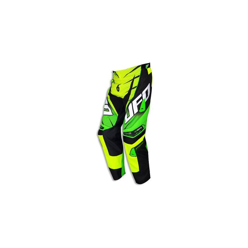 UFO SPODNIE VOLTAGE KOLOR CZARNY/ZIELONY FLUO ROZMIAR XS / EU46 / US28
