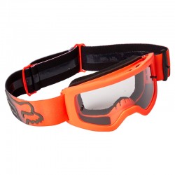 GOGLE FOX JUNIOR MAIN DIER PC FLUORESCENT ORANGE - SZYBA CLEAR (1 SZYBA W ZESTAWIE) ENDURO CROSS