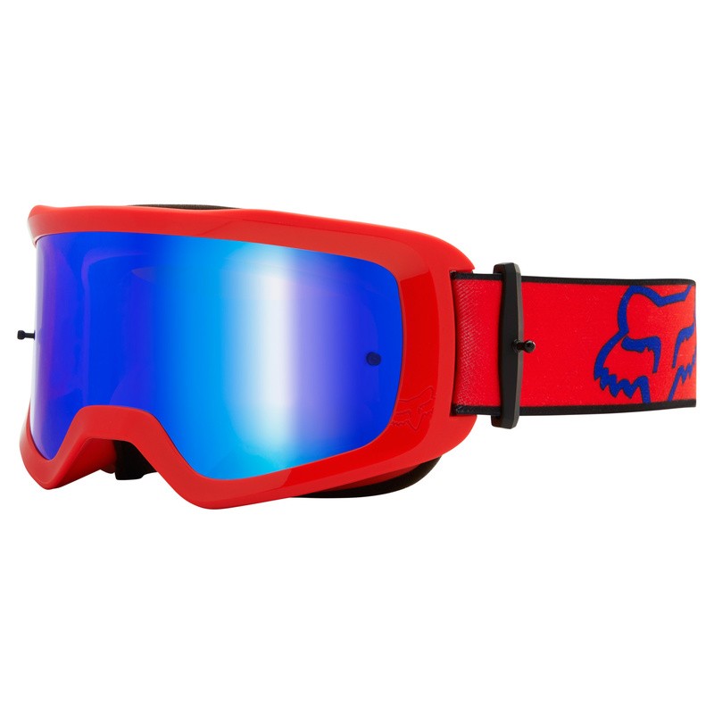 GOGLE FOX MAIN OKTIV RED - SZYBA SPARK BLUE (1 SZYBA W ZESTAWIE) ENDURO CROSS