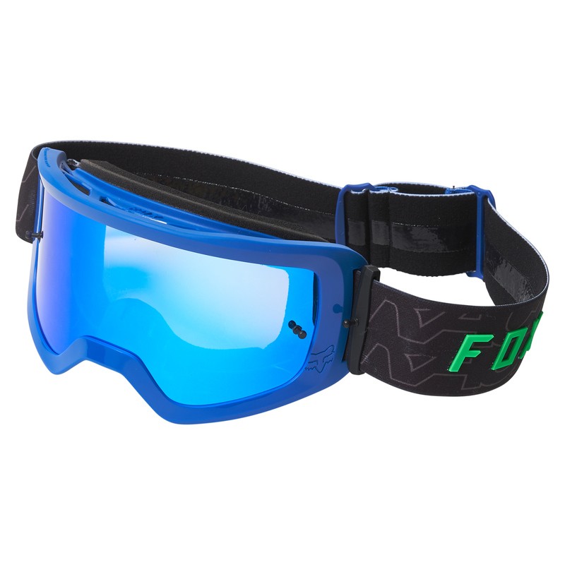 GOGLE FOX MAIN PERIL SPARK BLUE - SZYBA BLUE MIRRORED (1 SZYBA W ZESTAWIE) ENDURO CROSS