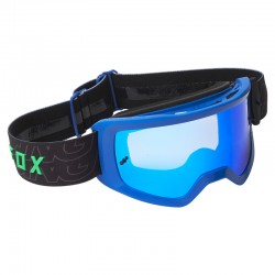 GOGLE FOX MAIN PERIL SPARK BLUE - SZYBA BLUE MIRRORED (1 SZYBA W ZESTAWIE) ENDURO CROSS
