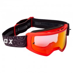 GOGLE FOX MAIN PERIL SPARK FLUORESCENT RED - SZYBA RED MIRRORED (1 SZYBA W ZESTAWIE) ENDURO CROSS