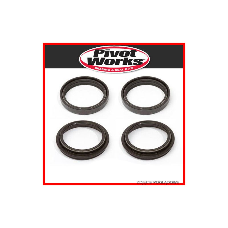 PIVOT WORKS KOMPLET USZCZELNIACZY OLEJOWYCH I PYŁOWYCH HONDA CR125,KA
