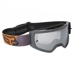 GOGLE FOX MAIN SKEW SPARK BLACK/GOLD - SZYBA BLUE MIRRORED (1 SZYBA W ZESTAWIE) ENDURO CROSS
