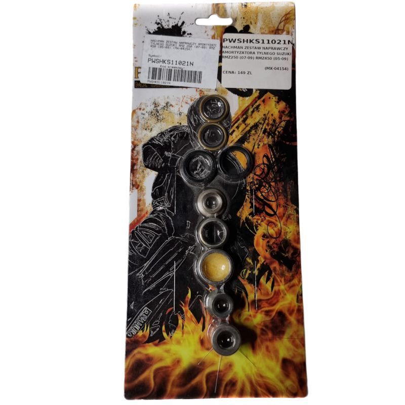 PSYCHIC ZESTAW NAPRAWCZY AMORTYZATORA TYLNEGO SUZUKI RMZ 250 (07-09) R
