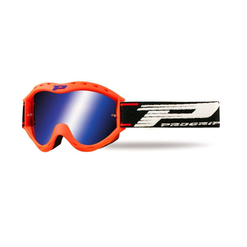 PROGRIP GOGLE PG3101-153 FL ATZAKI KID DZIECIĘCE KOLOR POMARAŃCZOWY 