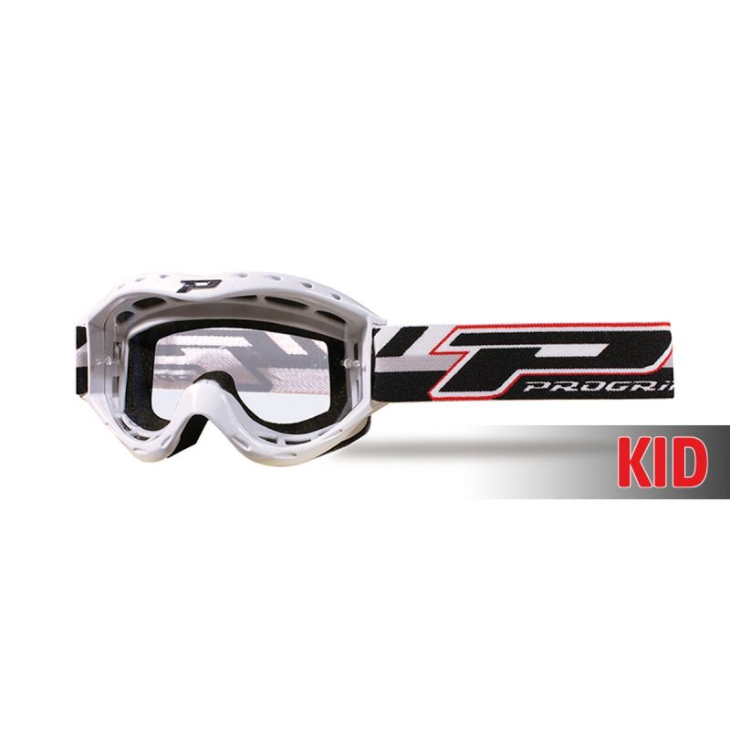 PROGRIP GOGLE PG3101-101 ATZAKI KID DZIECIĘCE KOLOR BIAŁY (SZYBA PG3