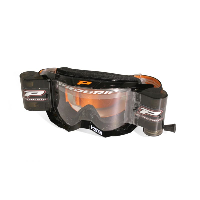 PROGRIP GOGLE PG3303-102 ROLL OFF KOLOR CZARNY (Z SZYBKĄ PG3215 I SYS