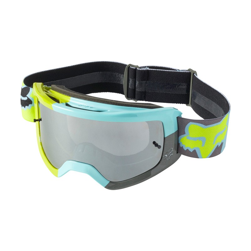 GOGLE FOX MAIN TRICE SPARK TEAL - SILVER MIRRORED (1 SZYBA W ZESTAWIE) ENDURO CROSS