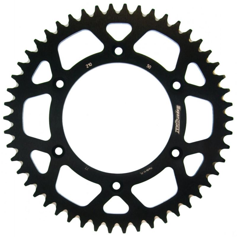 SUPERSPROX ZĘBATKA TYLNA ALUMINIOWA 7075-T6 (ERGAL) 289 50 HONDA CR/C