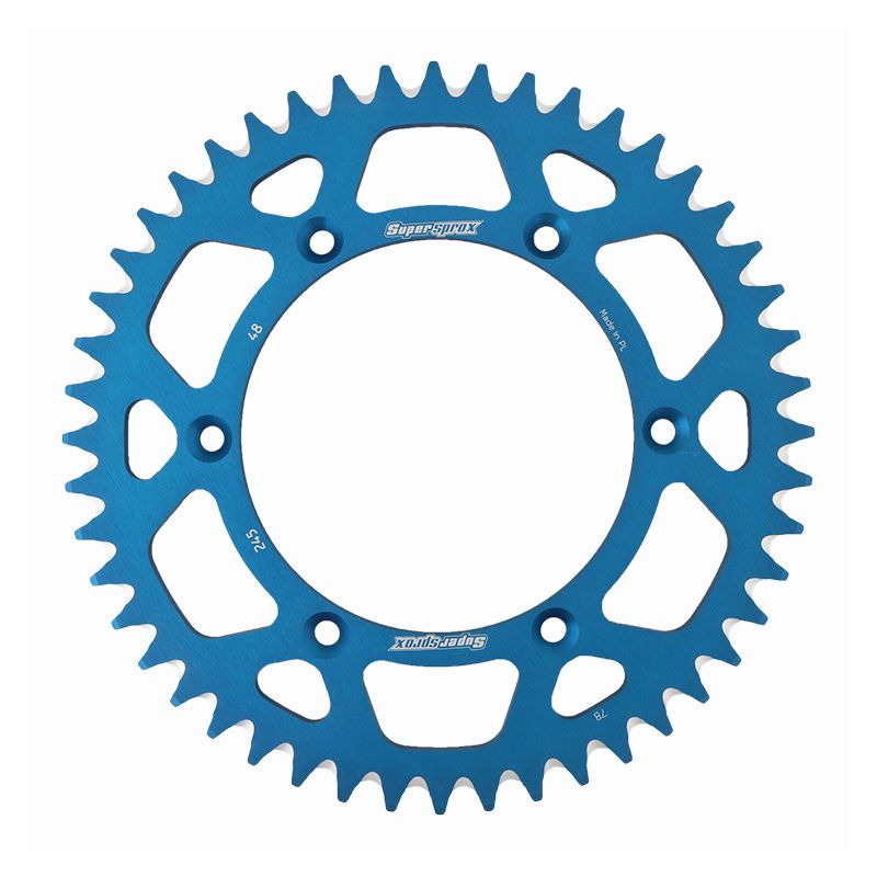 SUPERSPROX ZĘBATKA TYLNA ALUMINIOWA 7075-T6 (ERGAL) 270 48 YAMAHA YZ/