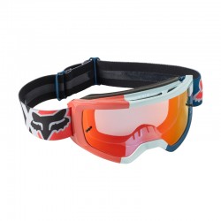 GOGLE FOX MAIN TRICE SPARK GREY/ORANGE - SZYBA RED MIRRORED (1 SZYBA W ZESTAWIE) ENDURO CROSS
