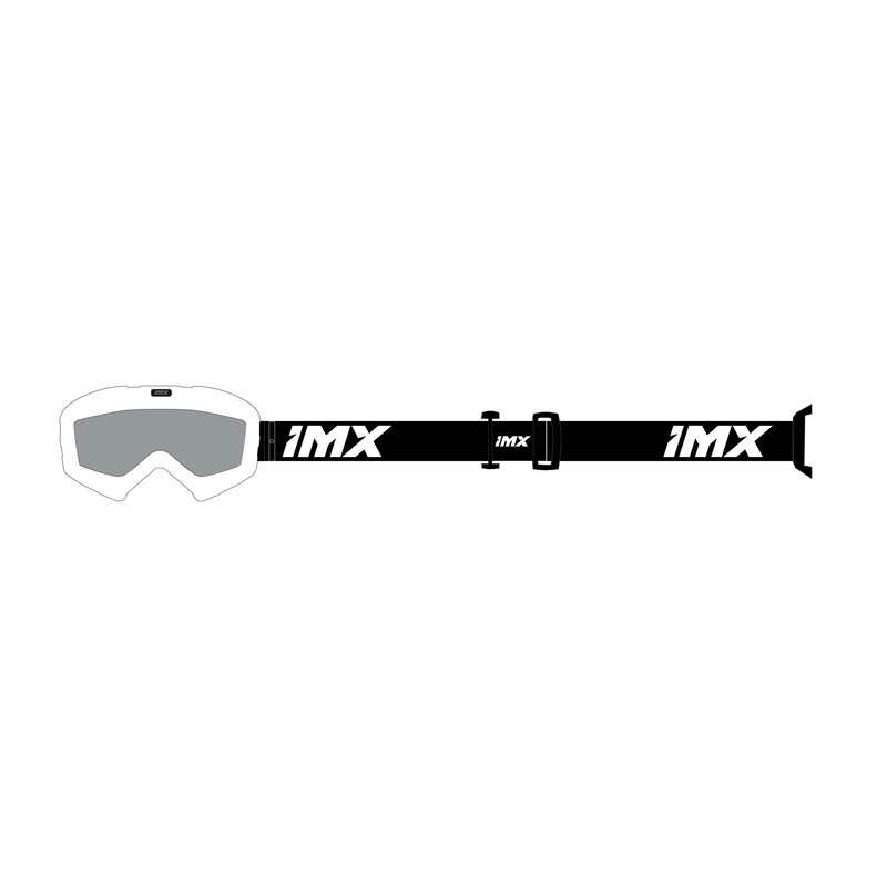 GOGLE IMX MUD WHITE GLS - SZYBA CLEAR (1 SZYBA W ZESTAWIE) ENDURO CROSS
