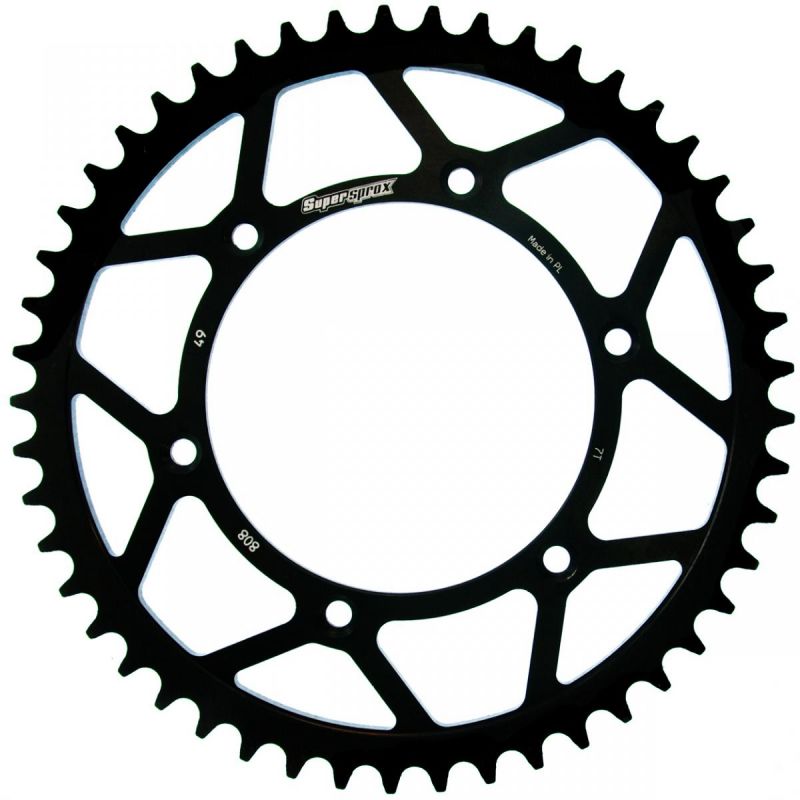 SUPERSPROX ZĘBATKA TYLNA 808 49 SUZUKI RM/RMZ (JTR808.49) KOLOR CZARN