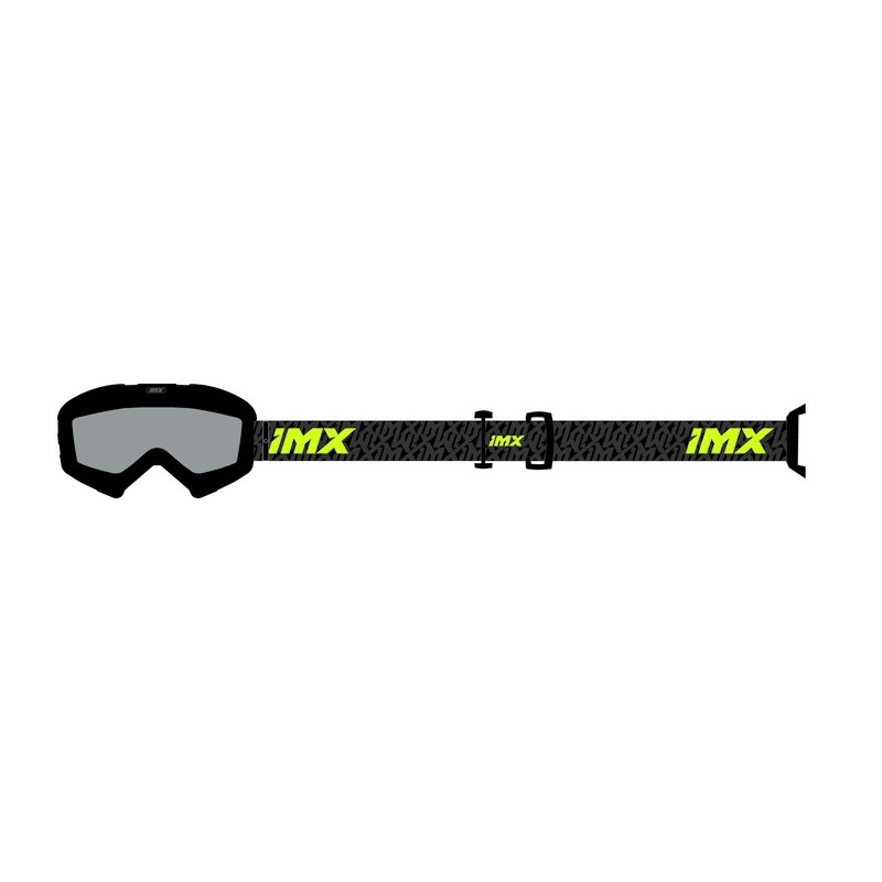GOGLE IMX MUD BLACK MATT/GREY/FLUO YELLOW - SZYBA CLEAR (1 SZYBA W ZESTAWIE) ENDURO CROSS