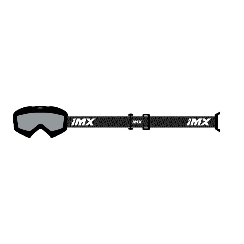 GOGLE IMX MUD BLACK MATT/GREY/WHITE - SZYBA CLEAR (1 SZYBA W ZESTAWIE) ENDURO CROSS