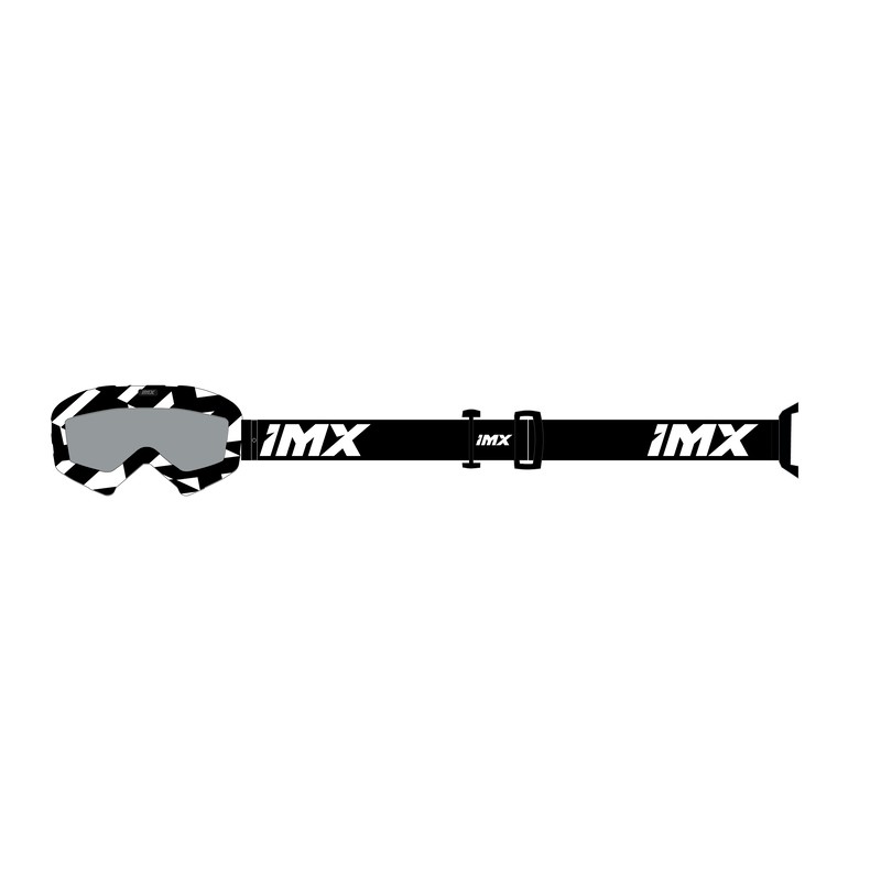 GOGLE IMX MUD GRAPHIC WHITE GLS/BLACK - SZYBA CLEAR (1 SZYBA W ZESTAWIE) ENDURO CROSS
