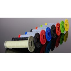 RENTHAL MANETKI MX DUAL COMPOUND TAPERED GREEN H/WAFF, DWUSKŁADNIKOWE