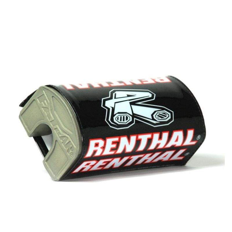 RENTHAL GĄBKA NA KIEROWNICĘ FATBAR BLACK/RED KOLOR CZARNY/CZERWONY Z