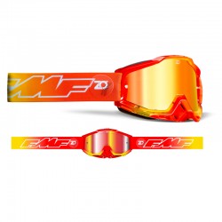 GOGLE FMF POWERBOMB BORNE RED - SZYBA MIRROR RED