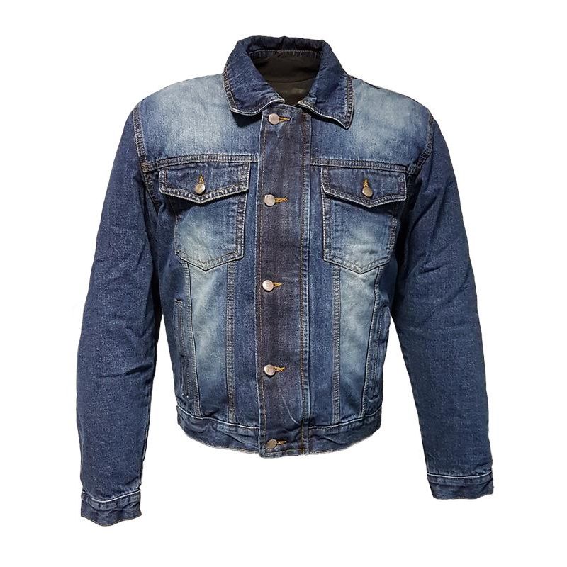 ROLEFF WIELKA PROMOCJA KURTKA KRÓTKA JEANS ARAMID MODEL RO1515 KOLOR 