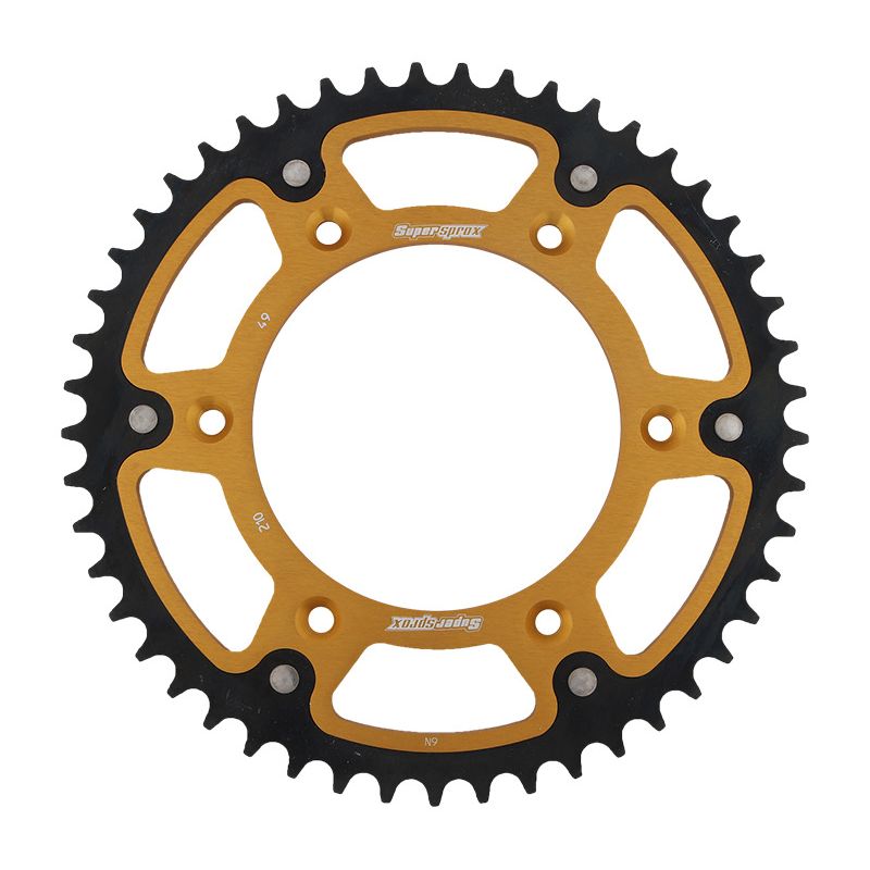 SUPERSPROX ZĘBATKA TYLNA 289 49 STEALTH (STALOWO-ALUMINIOWA) HONDA CR