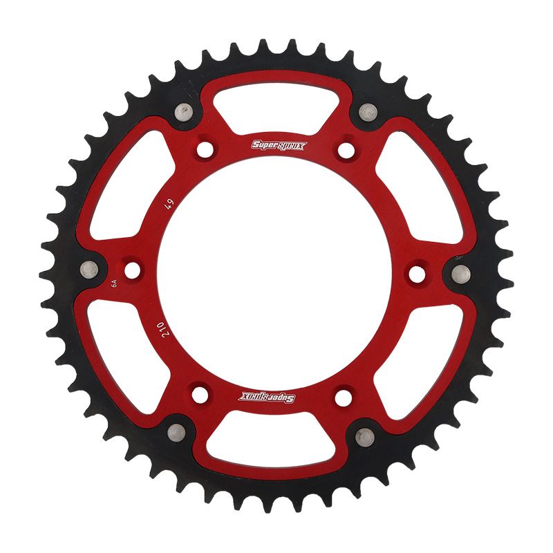SUPERSPROX ZĘBATKA TYLNA 289 49 STEALTH (STALOWO-ALUMINIOWA) HONDA CR