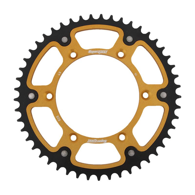 SUPERSPROX ZĘBATKA TYLNA 808 49 STEALTH (STALOWO-ALUMINIOWA) SUZUKI R