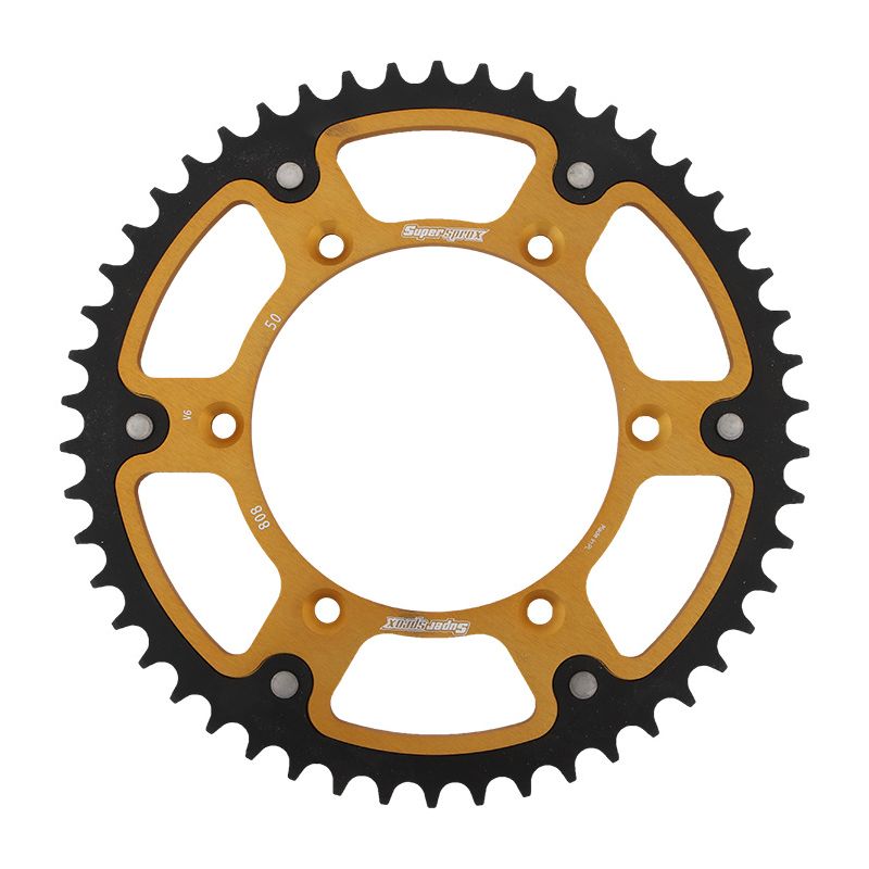 SUPERSPROX ZĘBATKA TYLNA 808 50 STEALTH (STALOWO-ALUMINIOWA) SUZUKI R