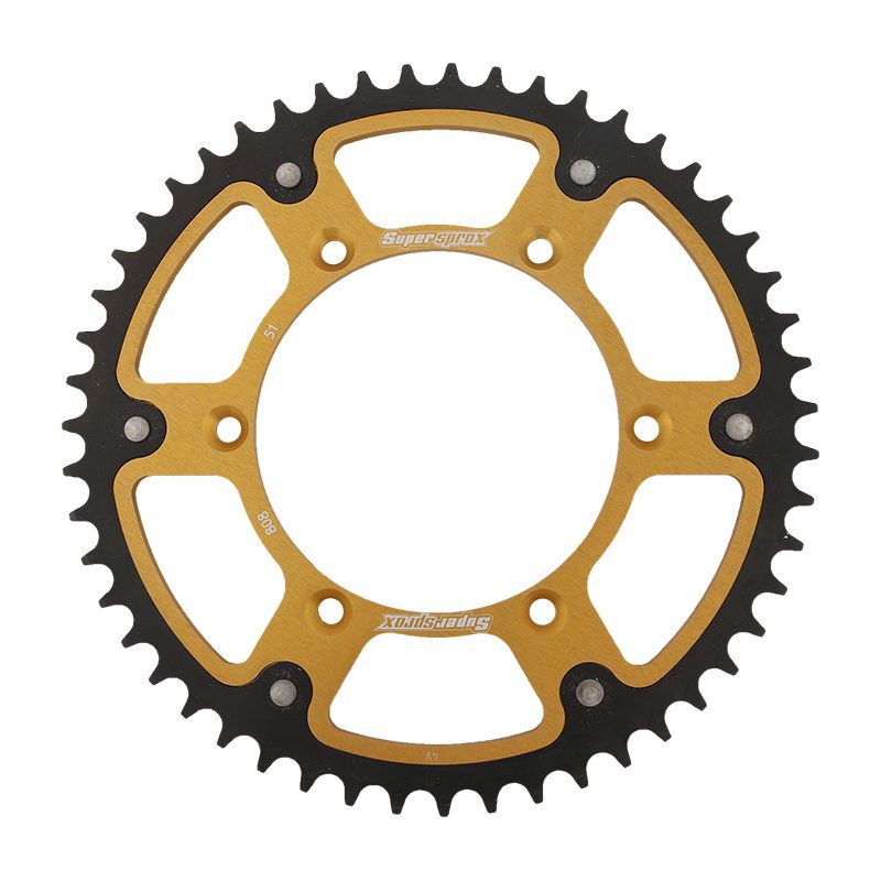 SUPERSPROX ZĘBATKA TYLNA 808 51 STEALTH (STALOWO-ALUMINIOWA) SUZUKI R