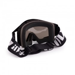GOGLE IMX SAND BLACK - SZYBA SILVER IRIDIUM + CLEAR (2 SZYBY W ZESTAWIE) ENDURO CROSS