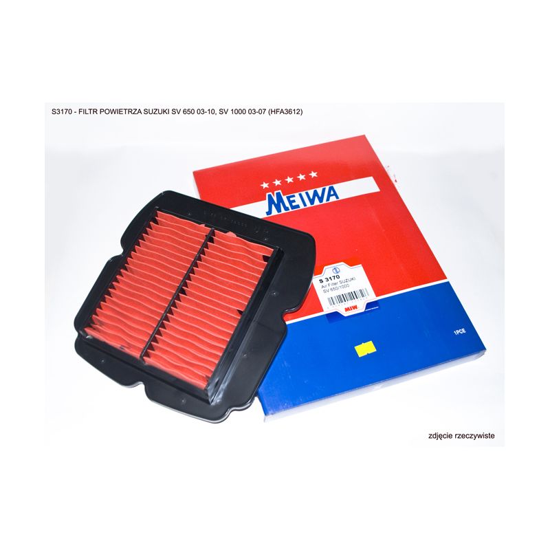 MIW (MEIWA) FILTR POWIETRZA SUZUKI SV 650 03-10, SV 1000 03-07 (HFA361
