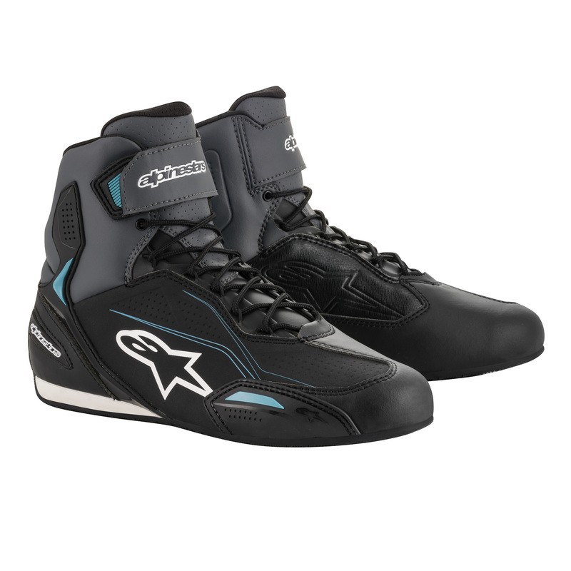 BUTY ALPINESTARS LADY STELLA FASTER-3 BLACK/GREY/OCEAN 