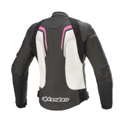 KURTKA SKÓRZANA ALPINESTARS LADY STELLA GP PLUS R V3 BLACK/WHITE/FUCHSIA 
