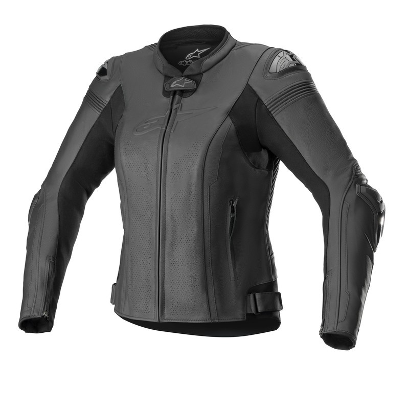 KURTKA SKÓRZANA ALPINESTARS LADY STELLA MISSILE V2 BLACK/BLACK 
