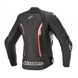 KURTKA SKÓRZANA ALPINESTARS LADY STELLA MISSILE V2 BLACK/DIVA PINK 