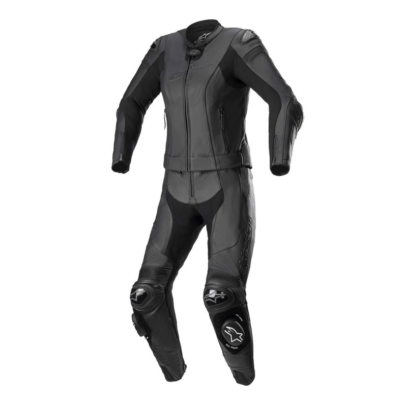 KOMBINEZON SKÓRZANY 2 CZ. ALPINESTARS LADY STELLA MISSILE V2 BLACK/BLACK 