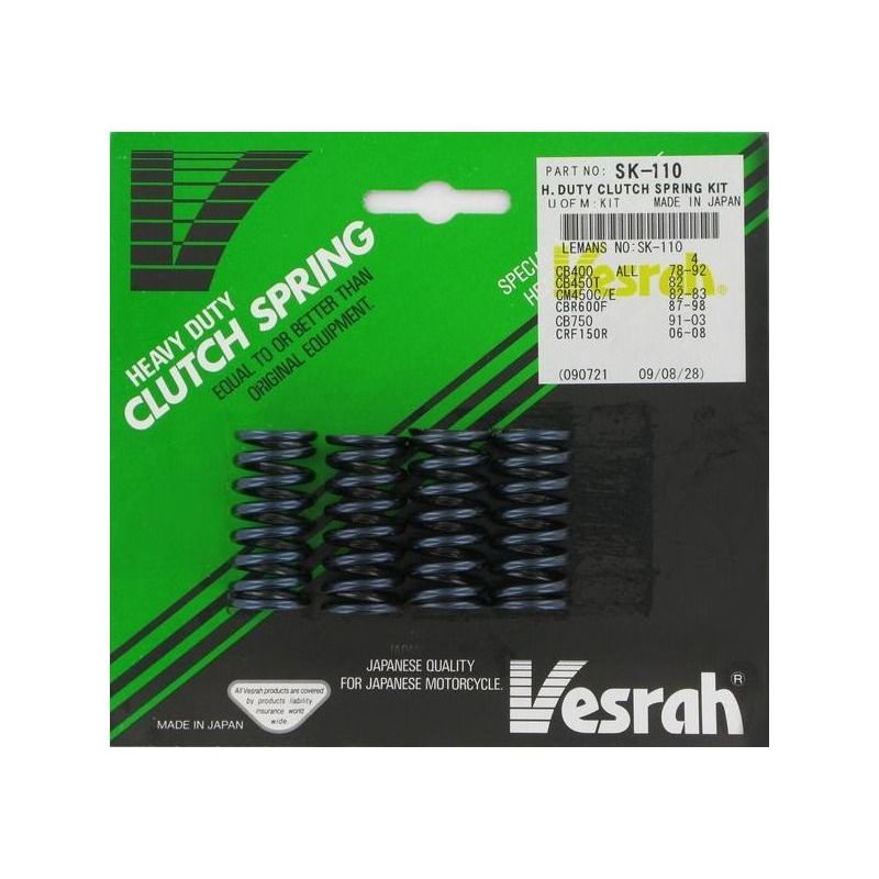 VESRAH SPRĘŻYNY SPRZĘGŁOWE KAWASAKI GPZ 500S/ EN500/ KLR 650/ KLX 