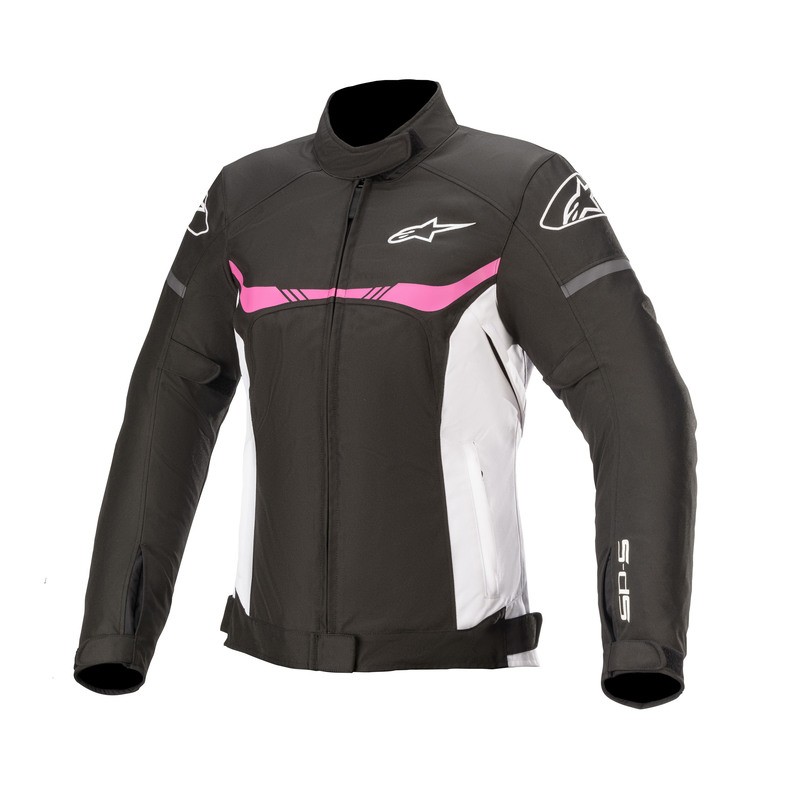 KURTKA TEKSTYLNA ALPINESTARS LADY STELLA T-SP S WP BLACK/WHITE/FUCHSIA 