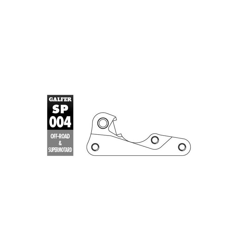 GALFER ADAPTER TARCZY HAMULCOWEJ 270MM YAMAHA WR/YZ 125 `01-07 YZF 250