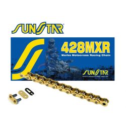 SUNSTAR ŁAŃCUCH NAPĘDOWY 428MXR-142G (428NZ3) MOTOCROSS DO 150 CCM 