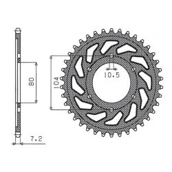 SUNSTAR ZĘBATKA TYLNA 4359...
