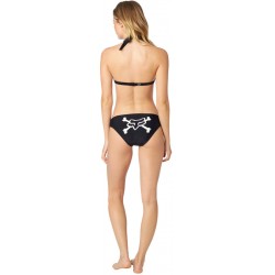 STRÓJ KĄPIELOWY GÓRA FOX LADY THROTTLE MANIAC FIXED HALTER BLACK  ENDURO CROSS